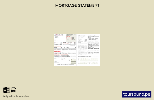 listo para imprimir extracto de hipoteca de Tailandia Caylon Bank en formatos Wo